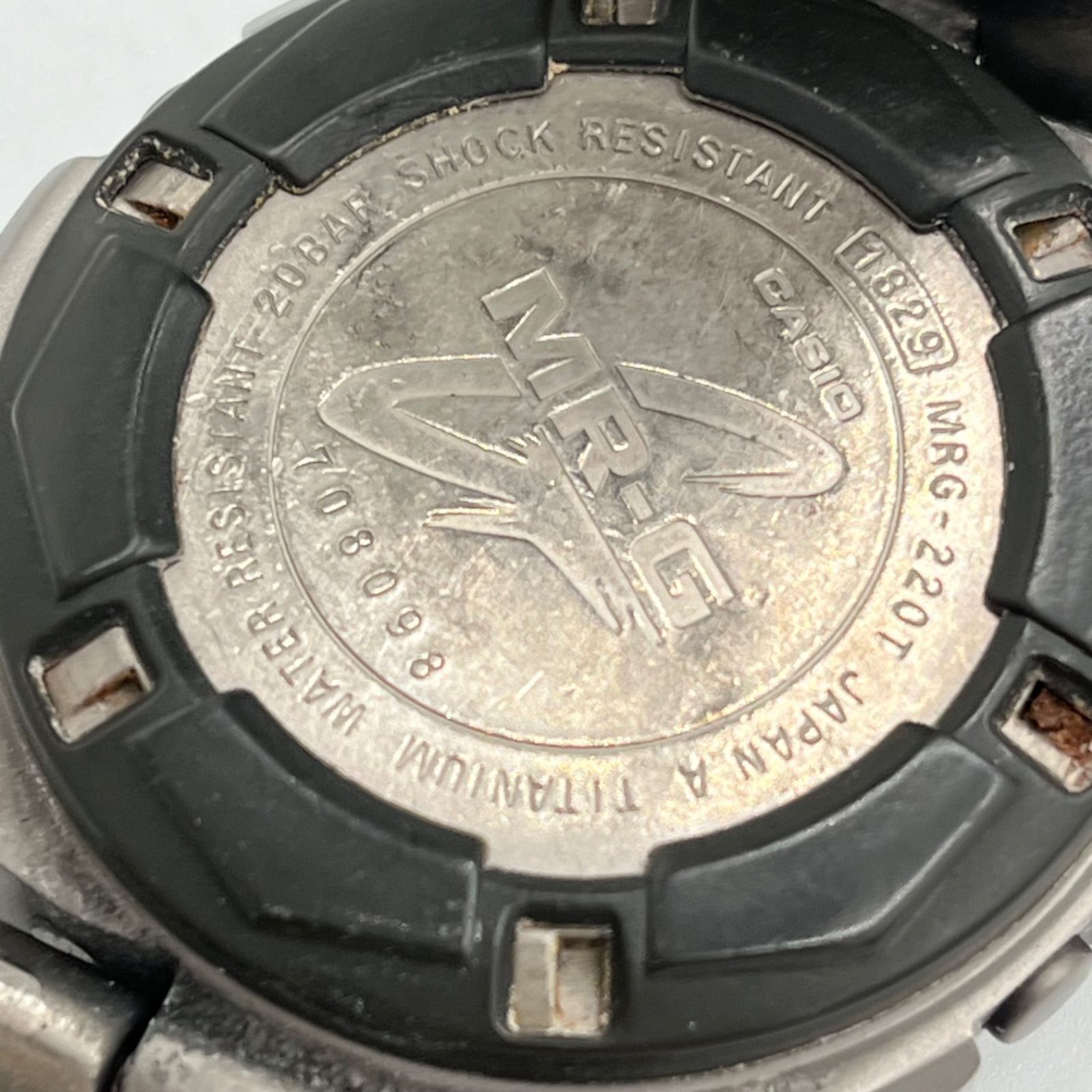 □ CASIO カシオ G-SHOCK MRG-220T チタン デジタル腕時計 - メルカリ