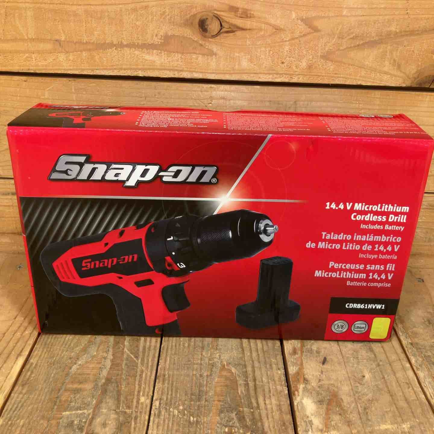未使用品】スナップオン(Snap-on) 14.4V コードレスドリル 未使用品】スナップオン(Snap-on) 14.4V コードレスドリル