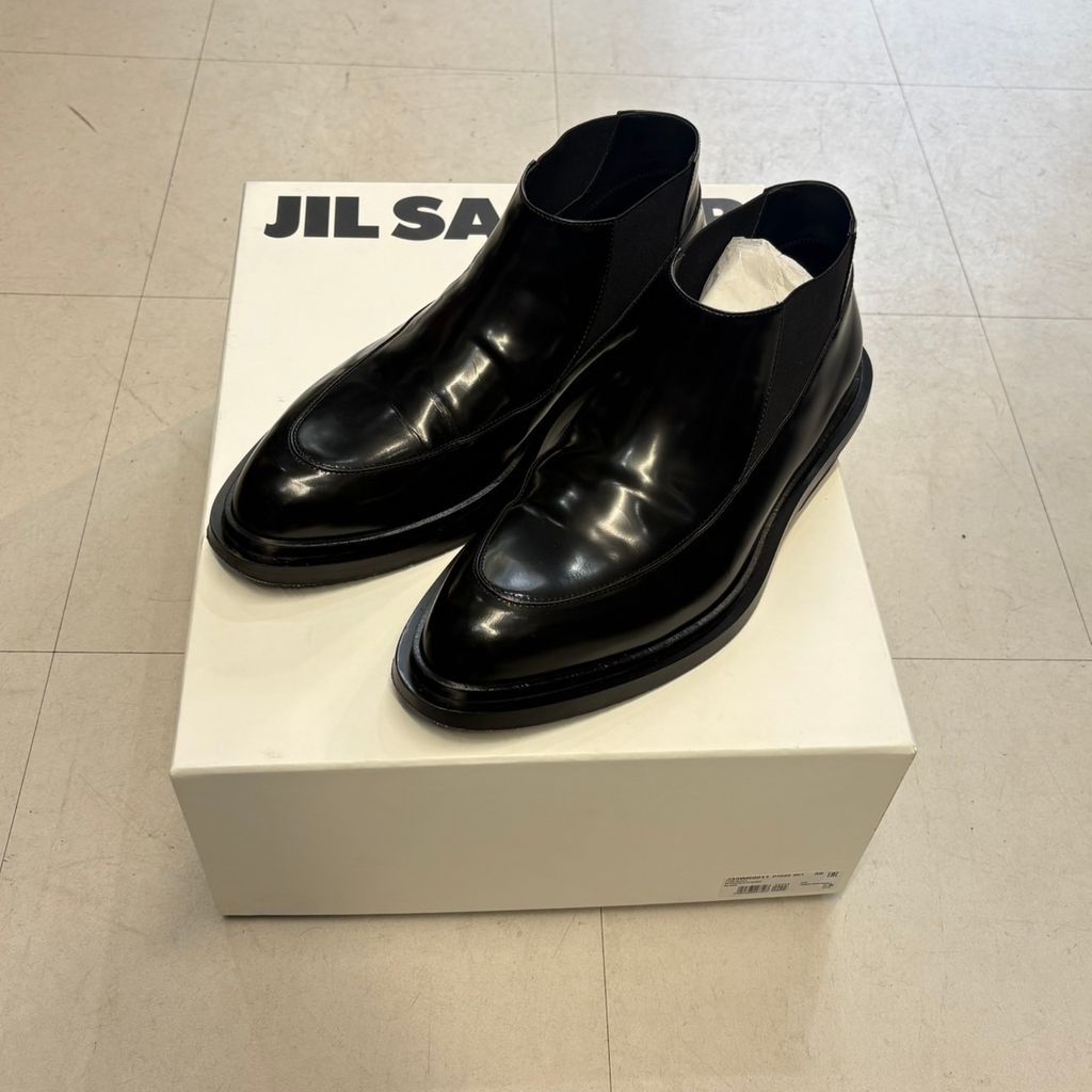 JIL SANDER ジルサンダー 24AW Metal Heel Low Boots チャッカブーツ