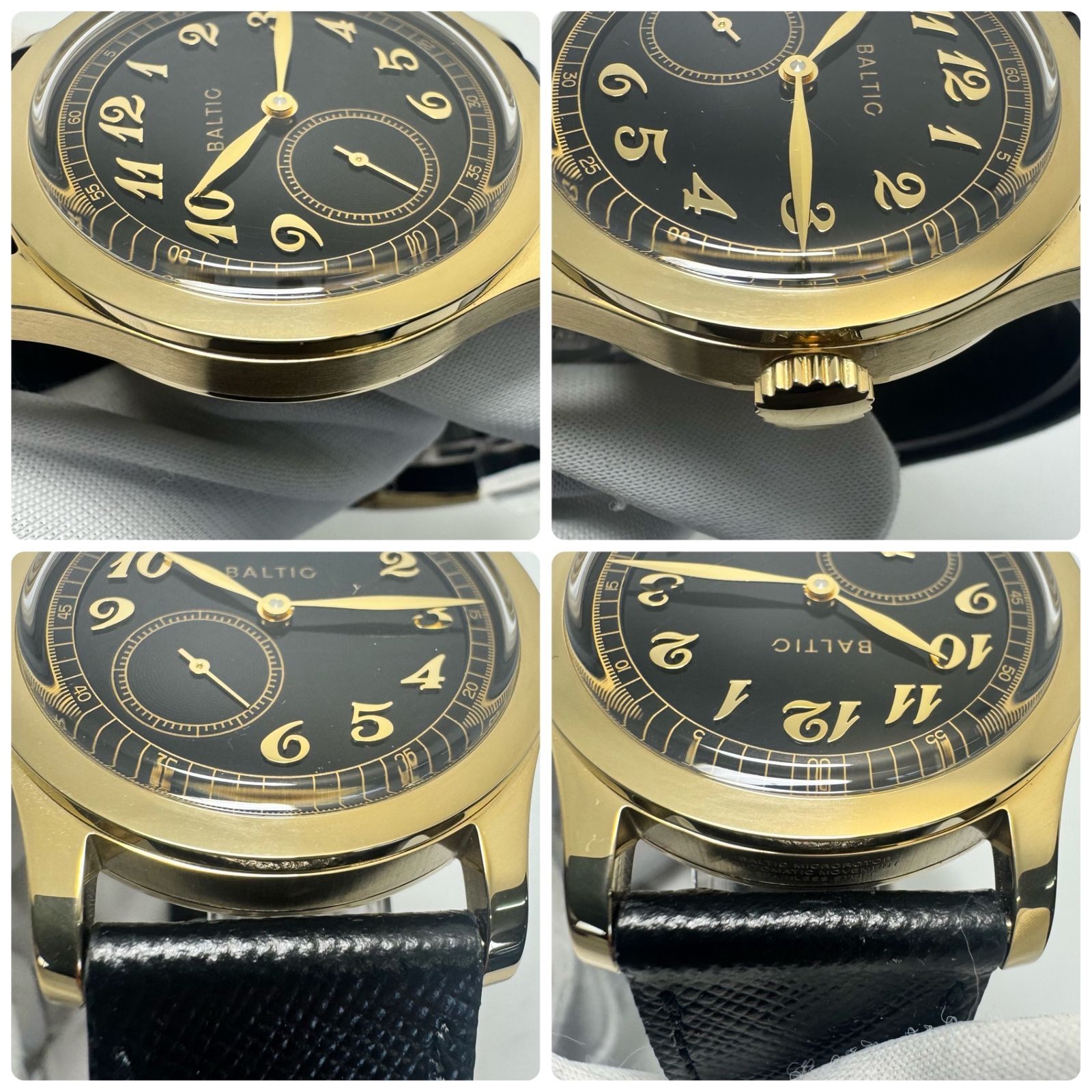 美品・希少】腕時計 メンズ バルチック BALTIC マイクロローター MR01 