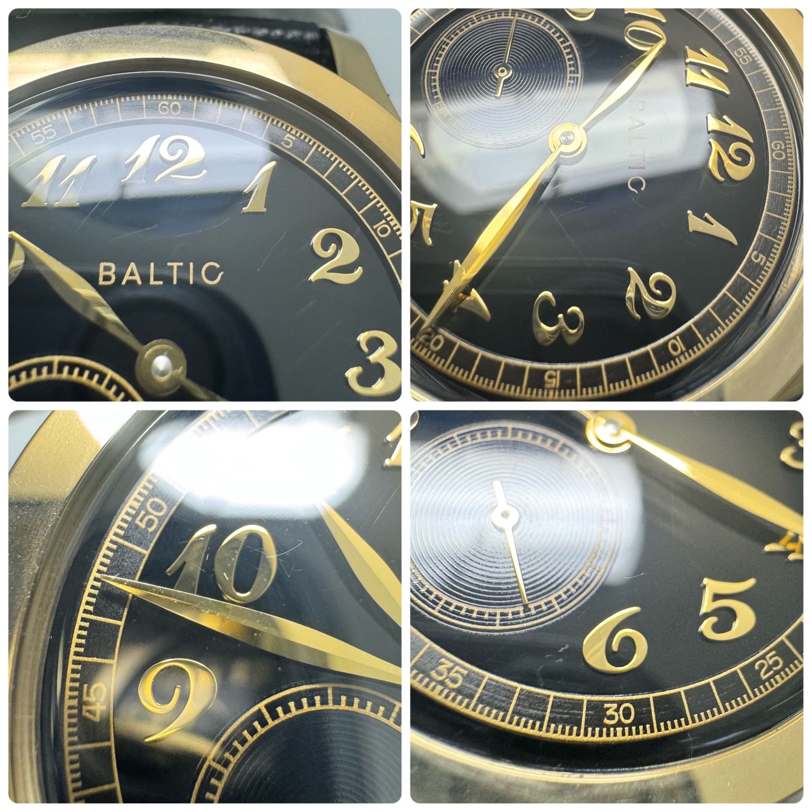 美品・希少】腕時計 メンズ バルチック BALTIC マイクロローター MR01 