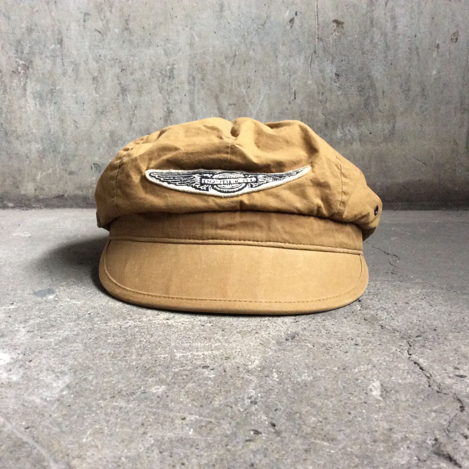 RRL オイルクロス モーターサイクル キャップ Double RL Ralph Lauren