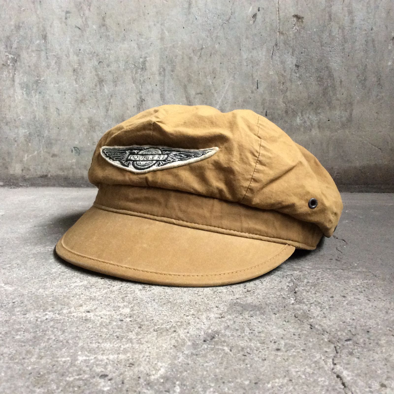 RRL オイルクロス モーターサイクル キャップ Double RL Ralph Lauren