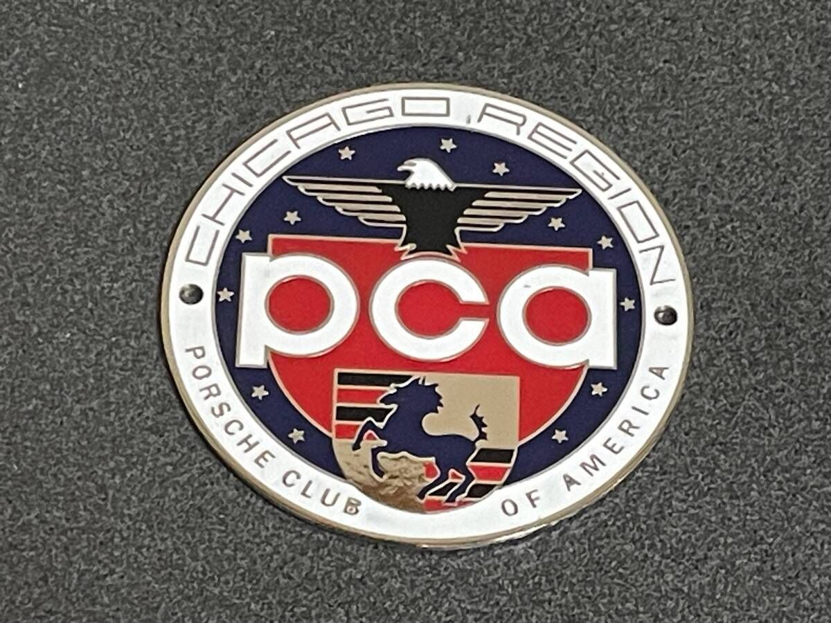PCA ポルシェ クラブ オブ アメリカ シカゴ グリルバッジ カーバッジ