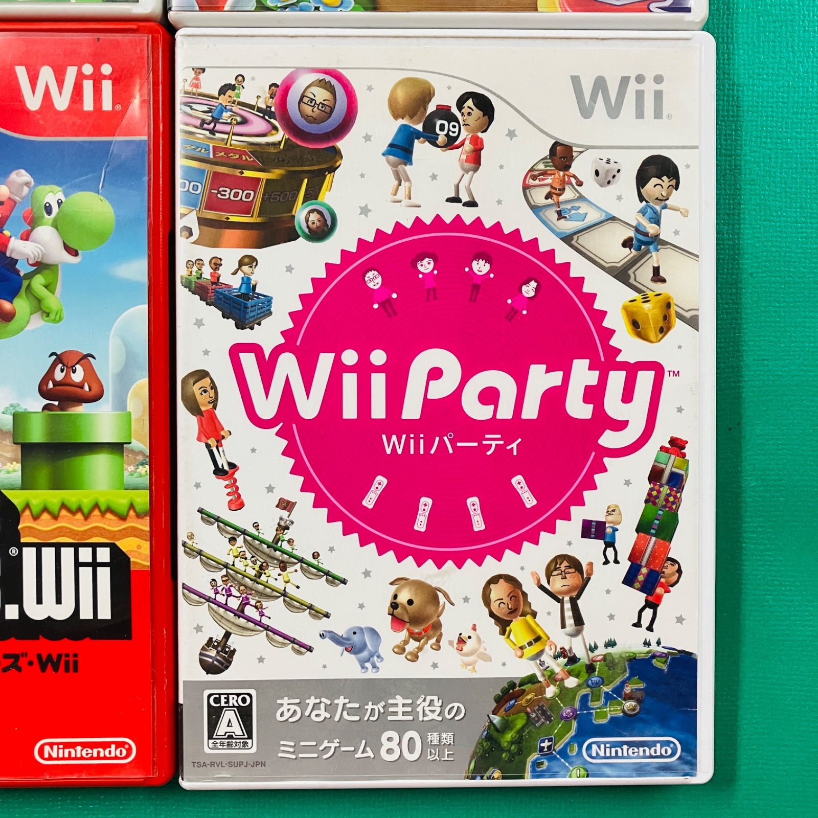 4点セット】Wii マリオパーティ8 マリオパーティ9 New スーパーマリオ 4点セット】Wii マリオパーティ8 マリオパーティ9 New スーパーマリオ