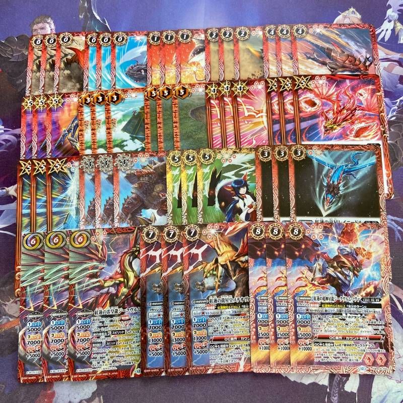 紅蓮契約 契約X以下 3コン 英雄傑集 バトルスピリッツ バトスピ 17種51