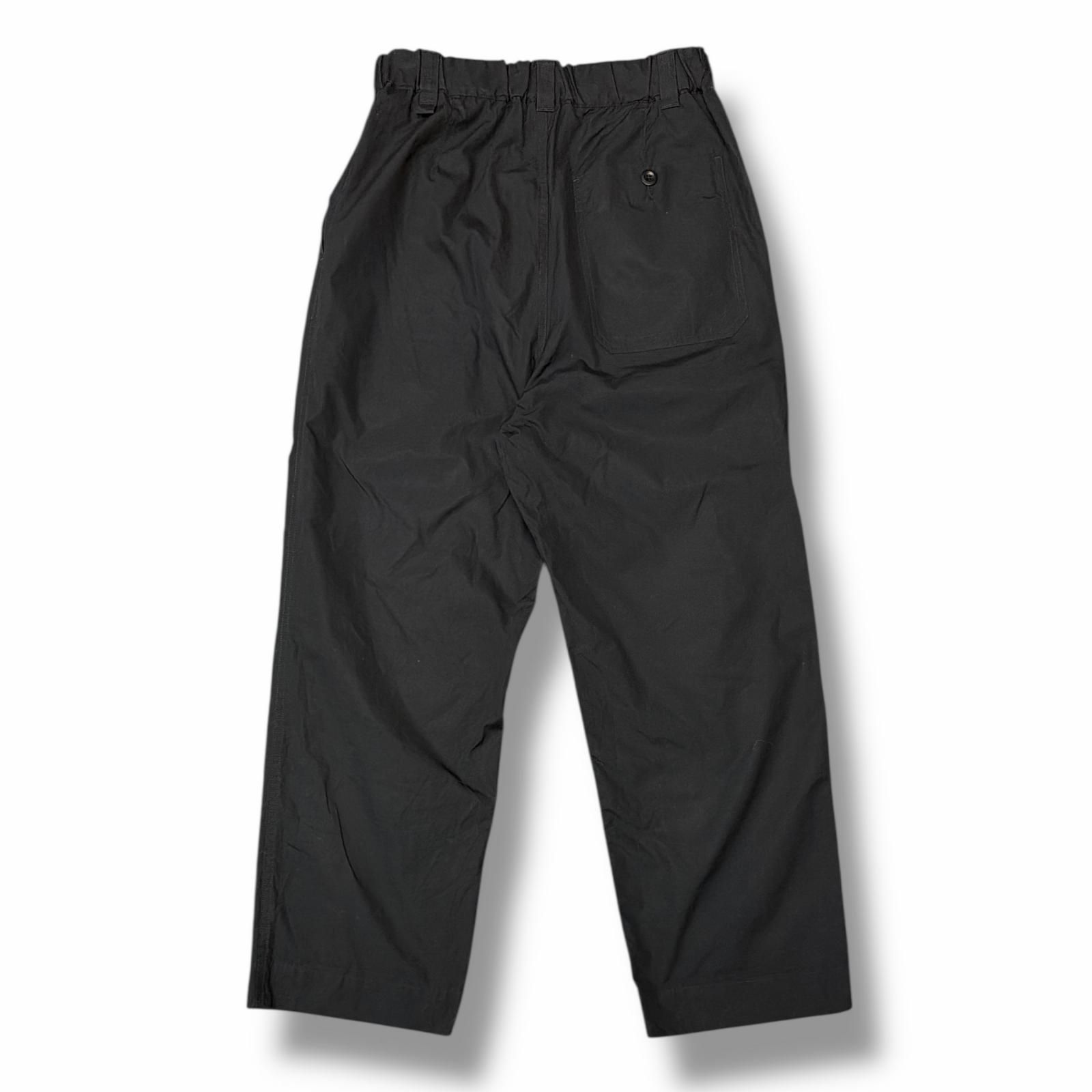 MARGARET HOWELL 25SS MHL. FINE COMPACT COTTON POPLIN TROUSERS