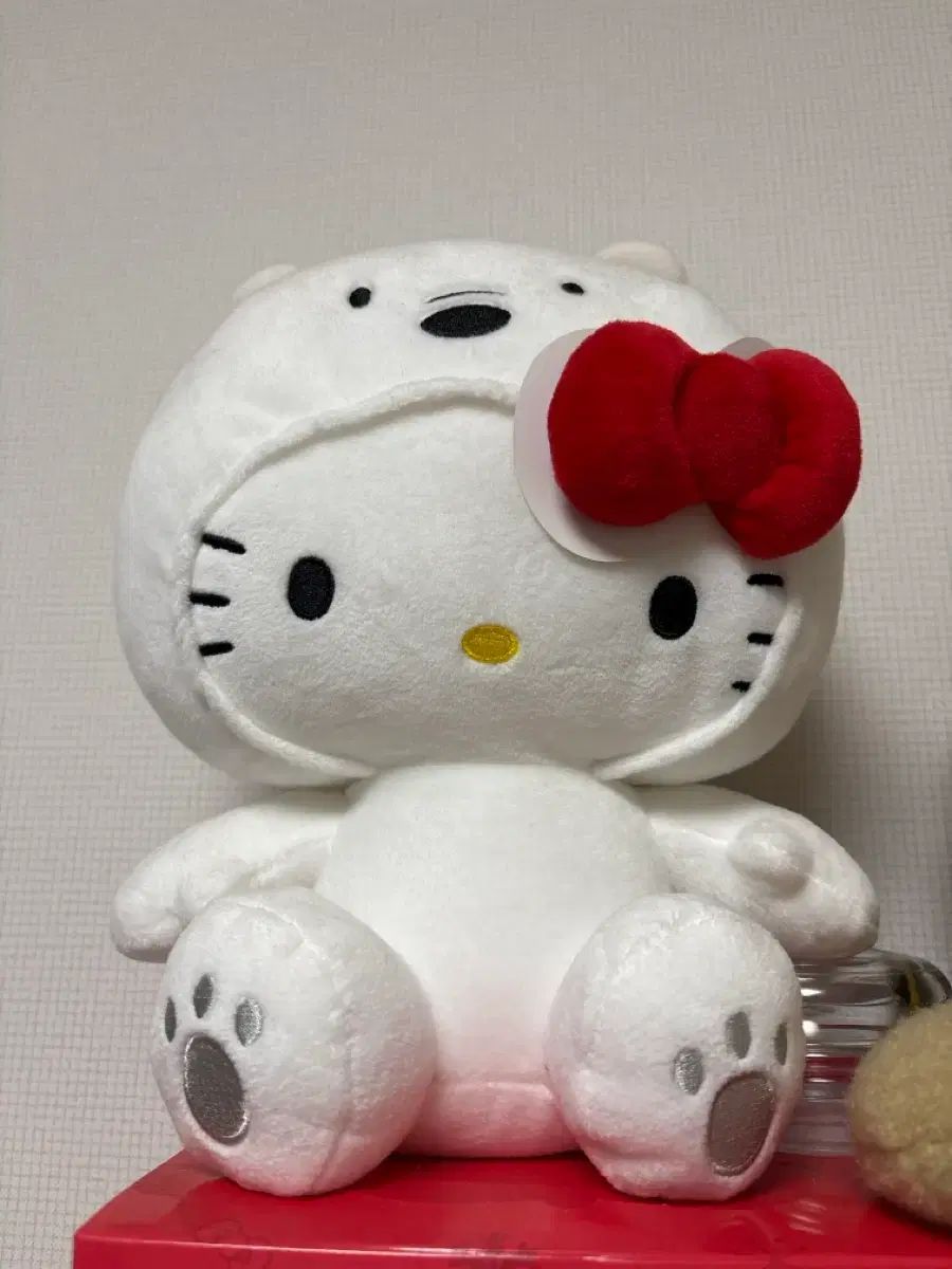 ハローキティ ぬいぐるみベアクリスマス ハローキティ×ウィ・ベアー・ベアーズ コラボ ぬいぐるみ ハローキティ