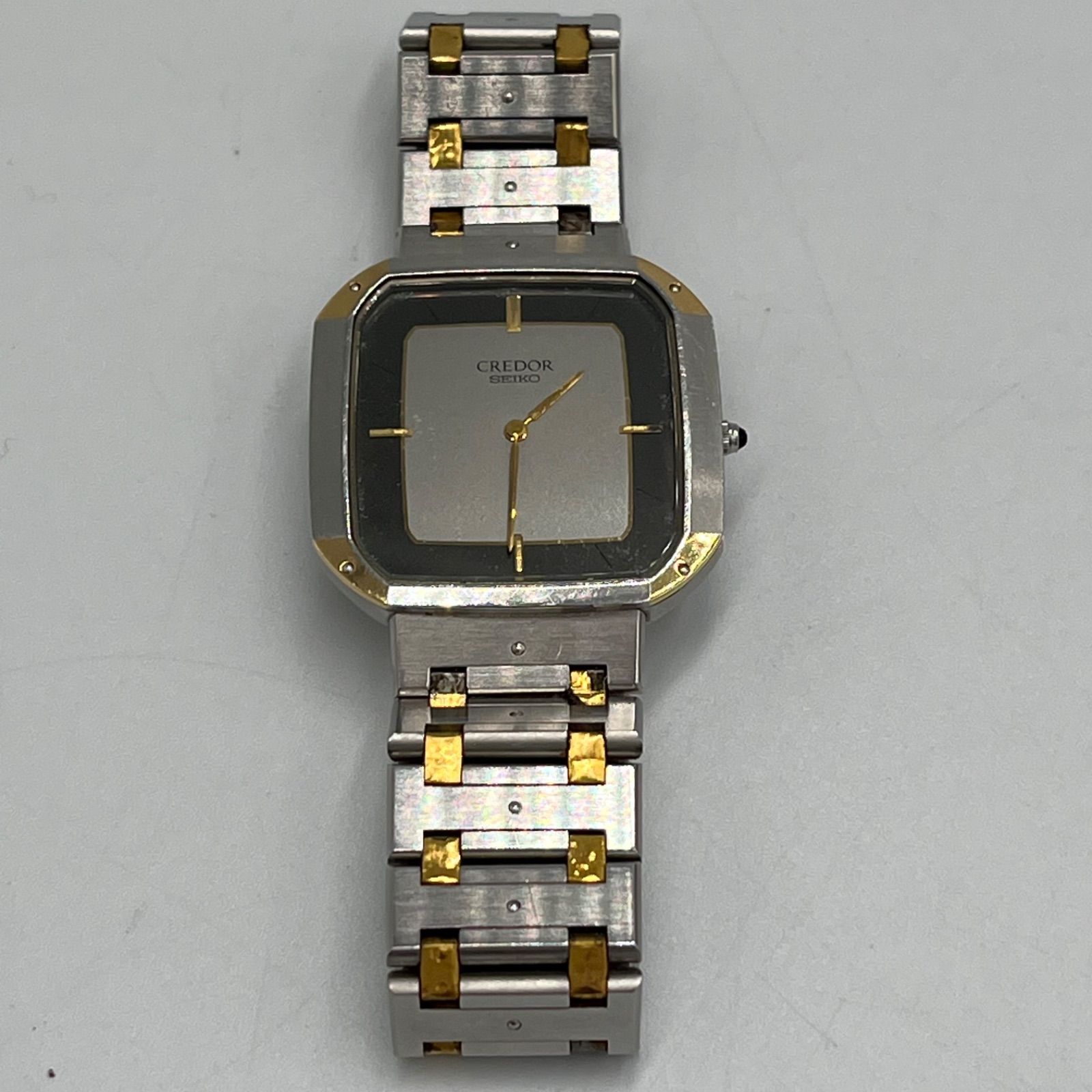□ SEIKO セイコー CREDOR クレドール 9300-5040 スクエア レディース 