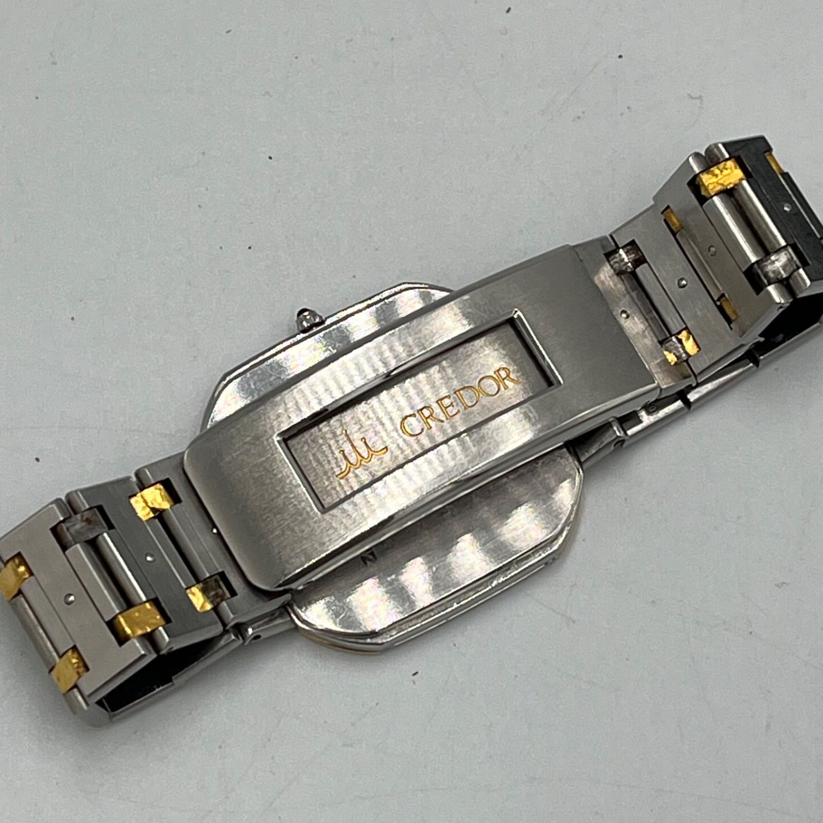 □ SEIKO セイコー CREDOR クレドール 9300-5040 スクエア レディース 