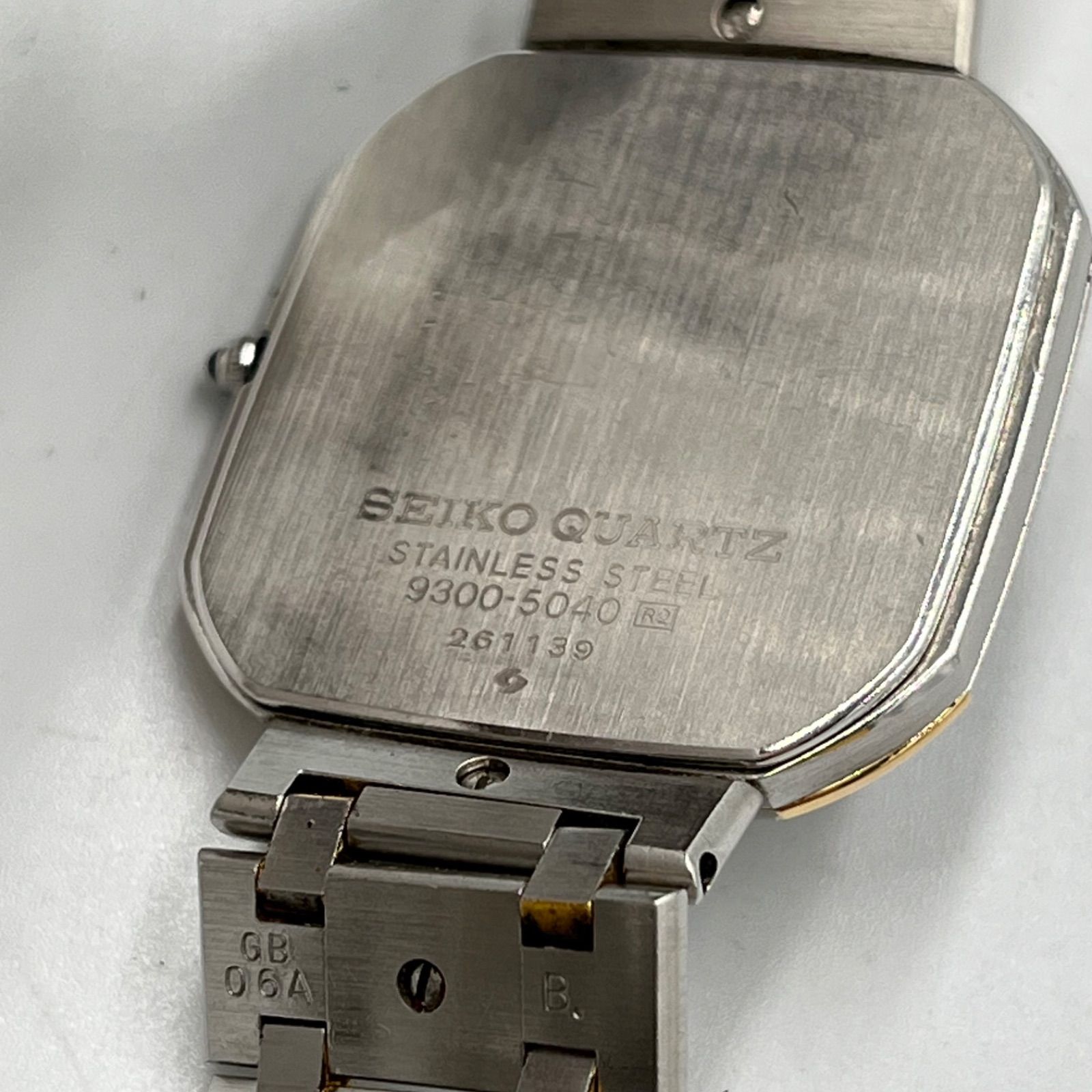 □ SEIKO セイコー CREDOR クレドール 9300-5040 スクエア レディース 