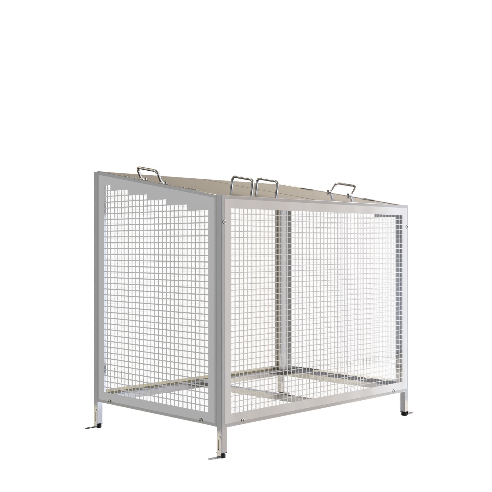 「新入荷」全新品 屋外ゴミ収納庫 ステンレス鋼製 313L ゴミ箱 屋外収納庫 大容量 大型 屋外ごみ箱 屋外用ゴミ箱 ストッカー 外用 ゴミ箱 ゴミステーション ベランダ 屋外 収納ボックス