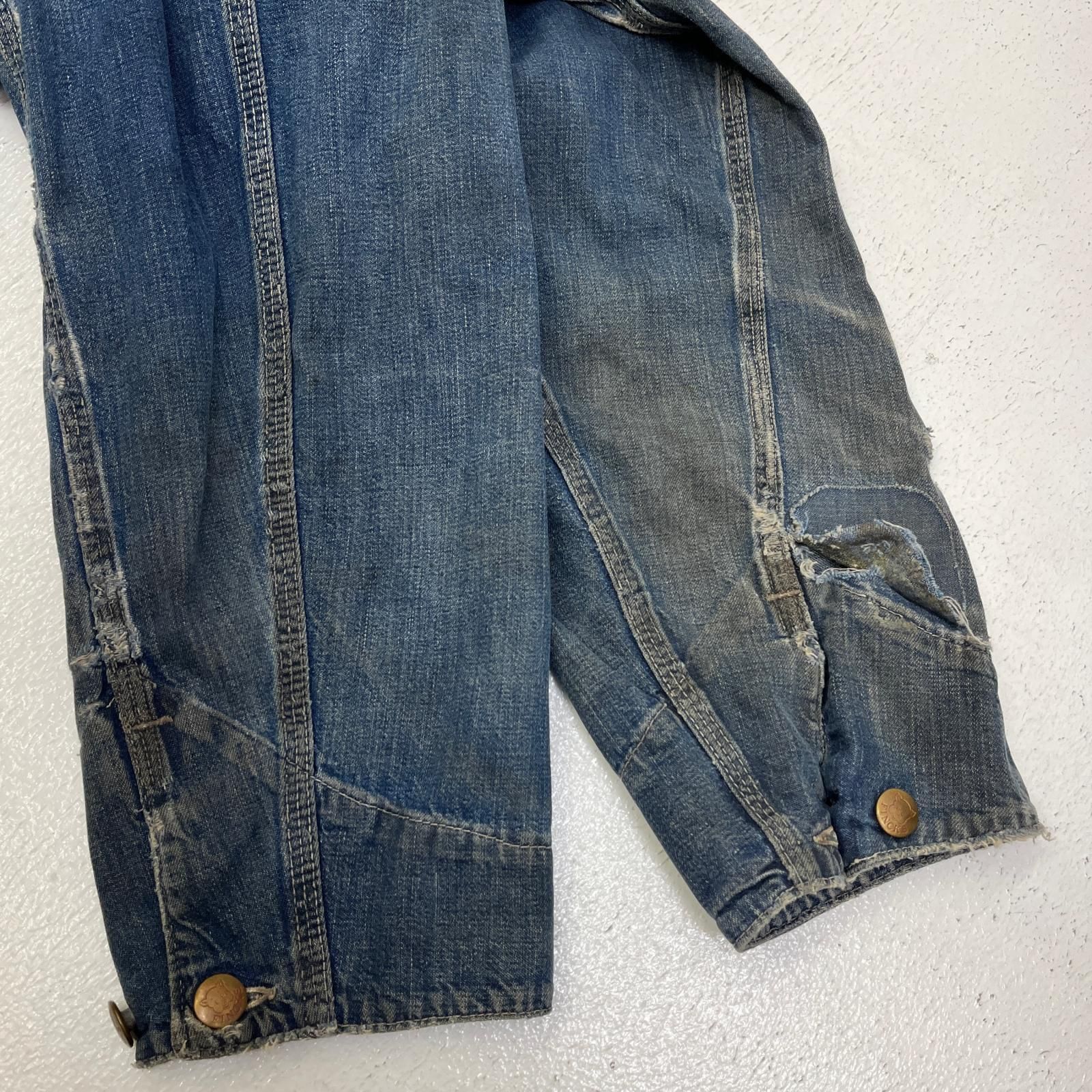 加古川店】 中古 カバーオール Finck's denim cover all インディゴ