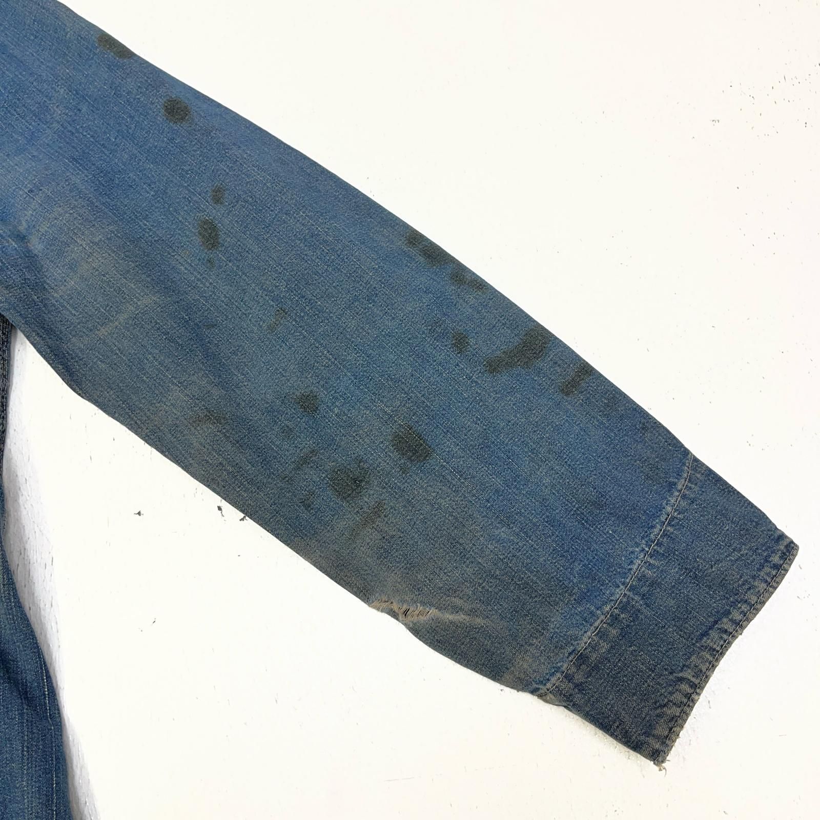 加古川店】 中古 カバーオール Finck's denim cover all インディゴ