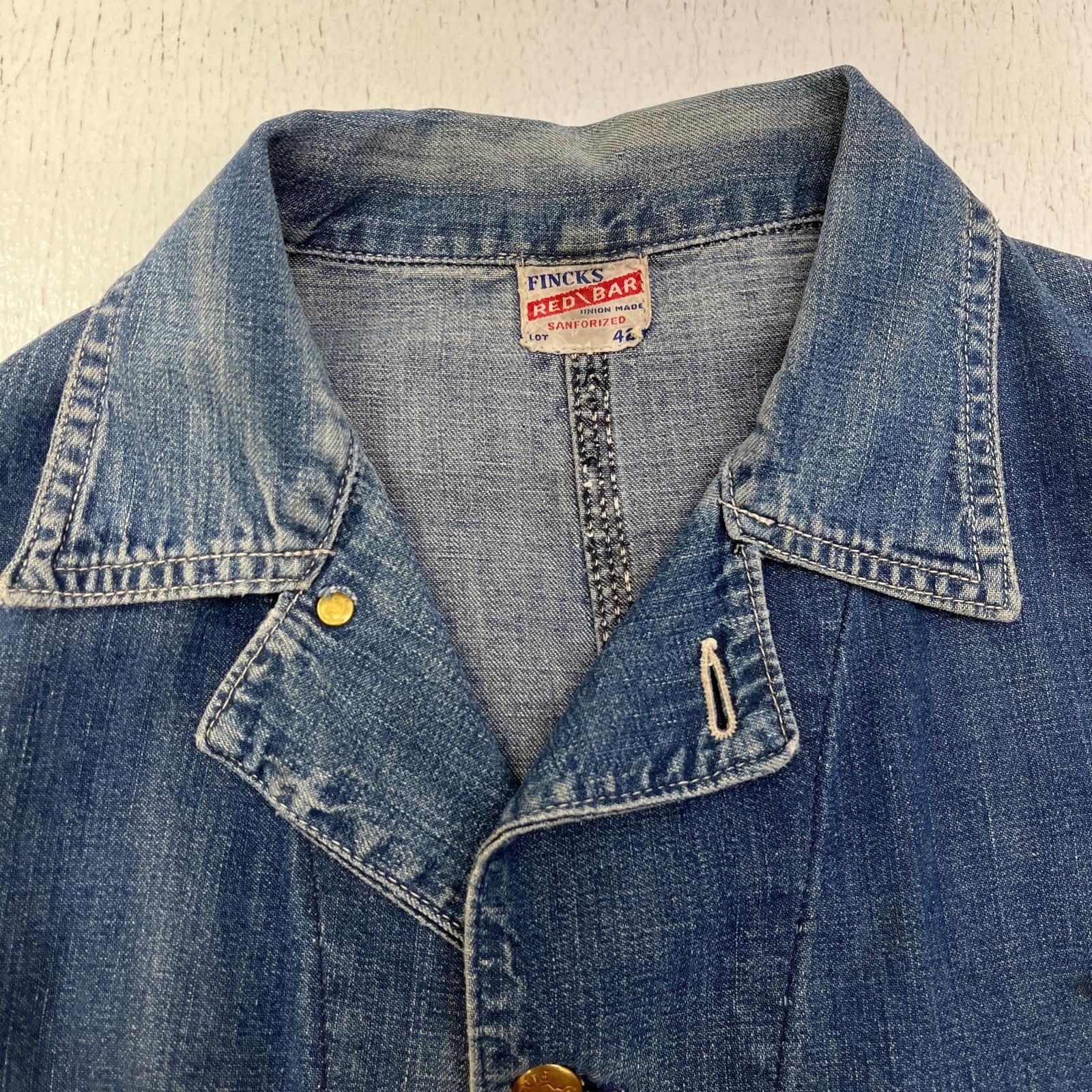 加古川店】 中古 カバーオール Finck's denim cover all インディゴ