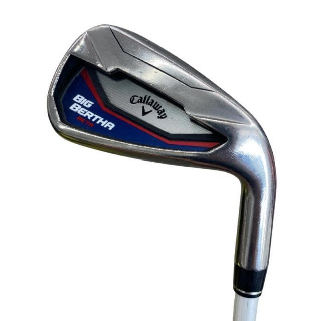 【中古】 キャロウェイ BIG BERTHA(2014) BETA 7S アイアンセット IR AIR Speeder for BIG BERTHA(アイアン) (フレックスSR) メンズ 男性用 右利き 右用 Cランク ゴルフクラブ