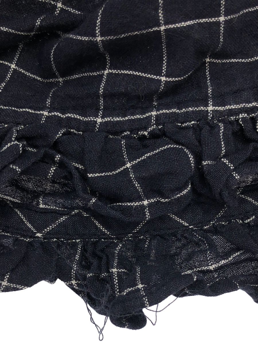 Khadi and Co Bess Nielsen (カディアンドコー) VENCE フリルブラウス ネイビー FREE Khadi and Co Bess Nielsen (カディアンドコー) VENCE フリルブラウス