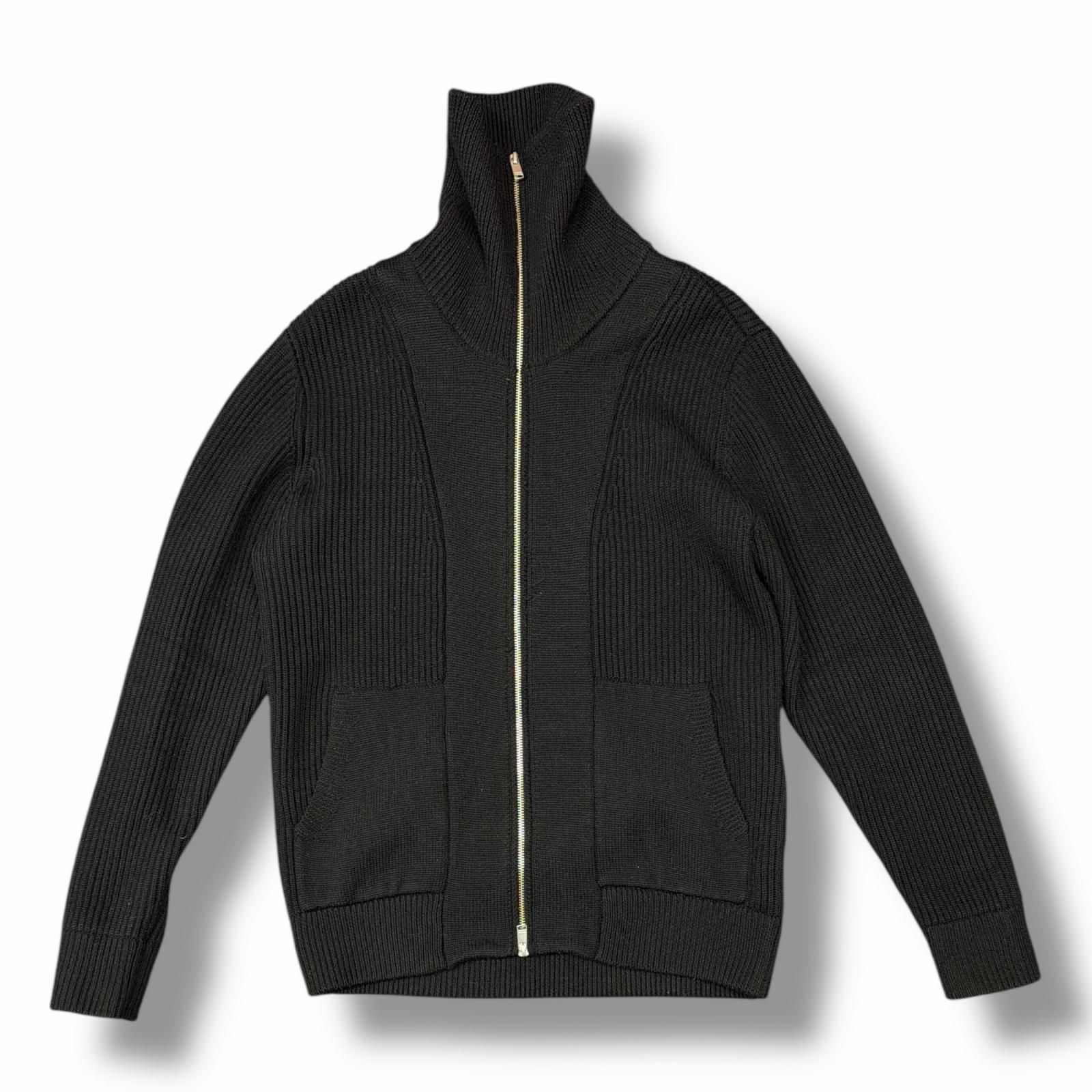 参考上代61380円 nonnative 23AW WORKER RIB ZIP UP SWEATER MERINO 