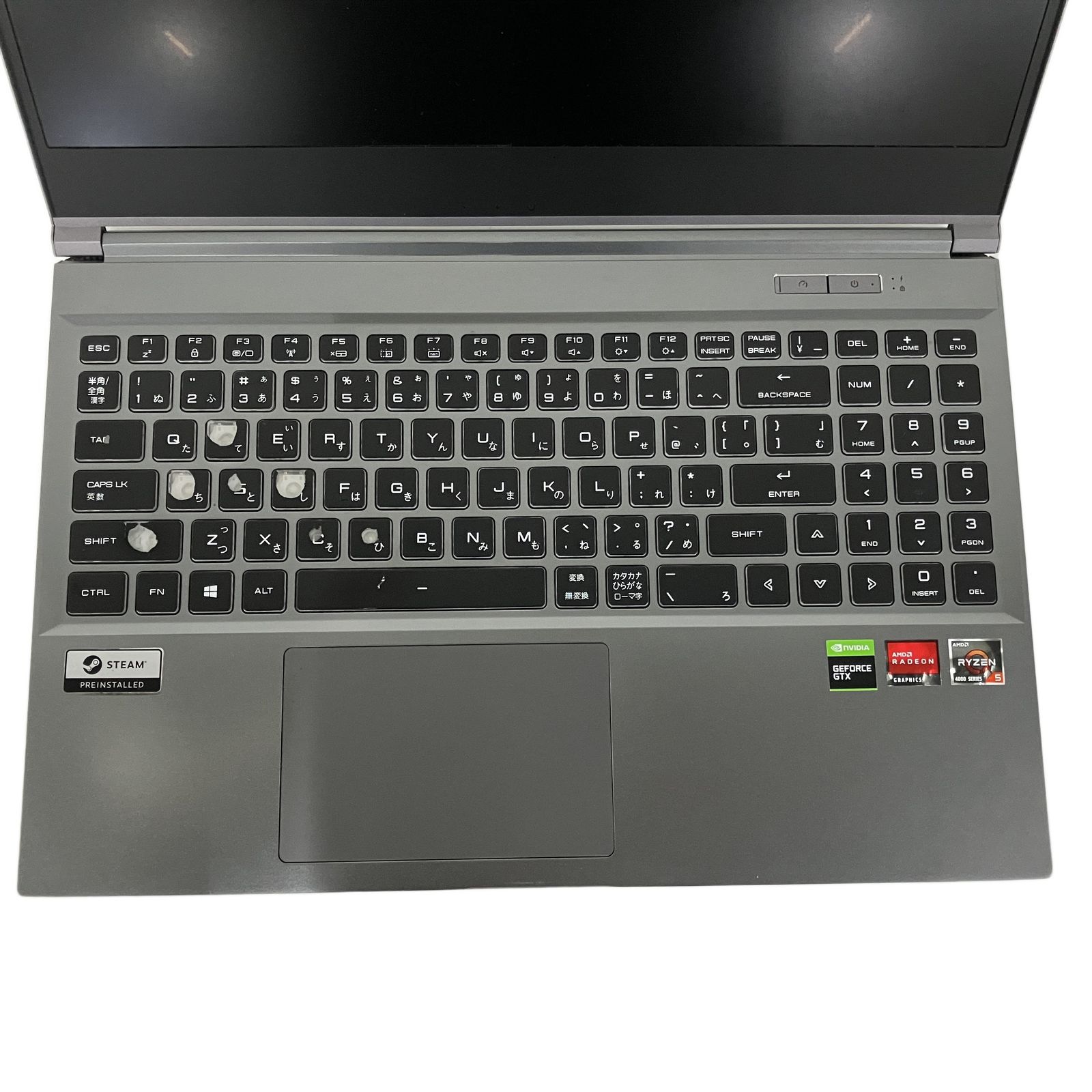 GALLERIA GR1650TGF-T Ryzen5 4600H GTX1650Ti メモリ16GB SSD512GB Win11home ノートパソコン ゲーミングPC 中古 B10901318 ドスパラ GALLERIA GR1650TGF-T&frasl;GR2060RGF-T － GALLERIAノートにRyzen