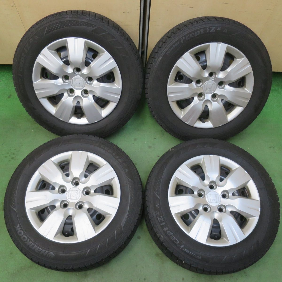 4本価格☆ホンダ ステップワゴン 純正 スチール 195/65R15 