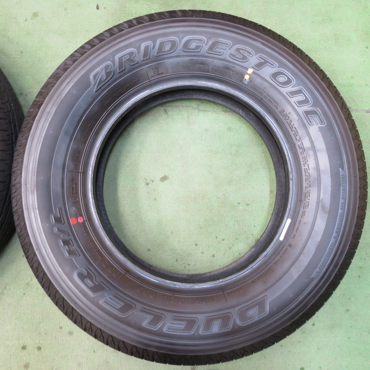 新車外し！25年☆195/80R15 ブリヂストン デューラー H/L 852 タイヤ 