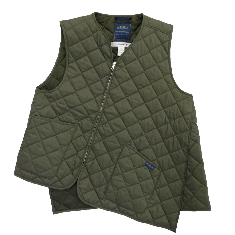COMME des GARCONS コムデギャルソン FN-V521 SHIRT×LAVENHAM 