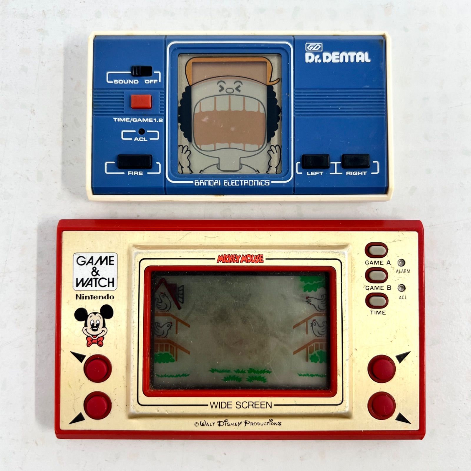 ジャンク】LSIゲーム Dr.DENTAL バンダイNintendo ゲームウォッチ 