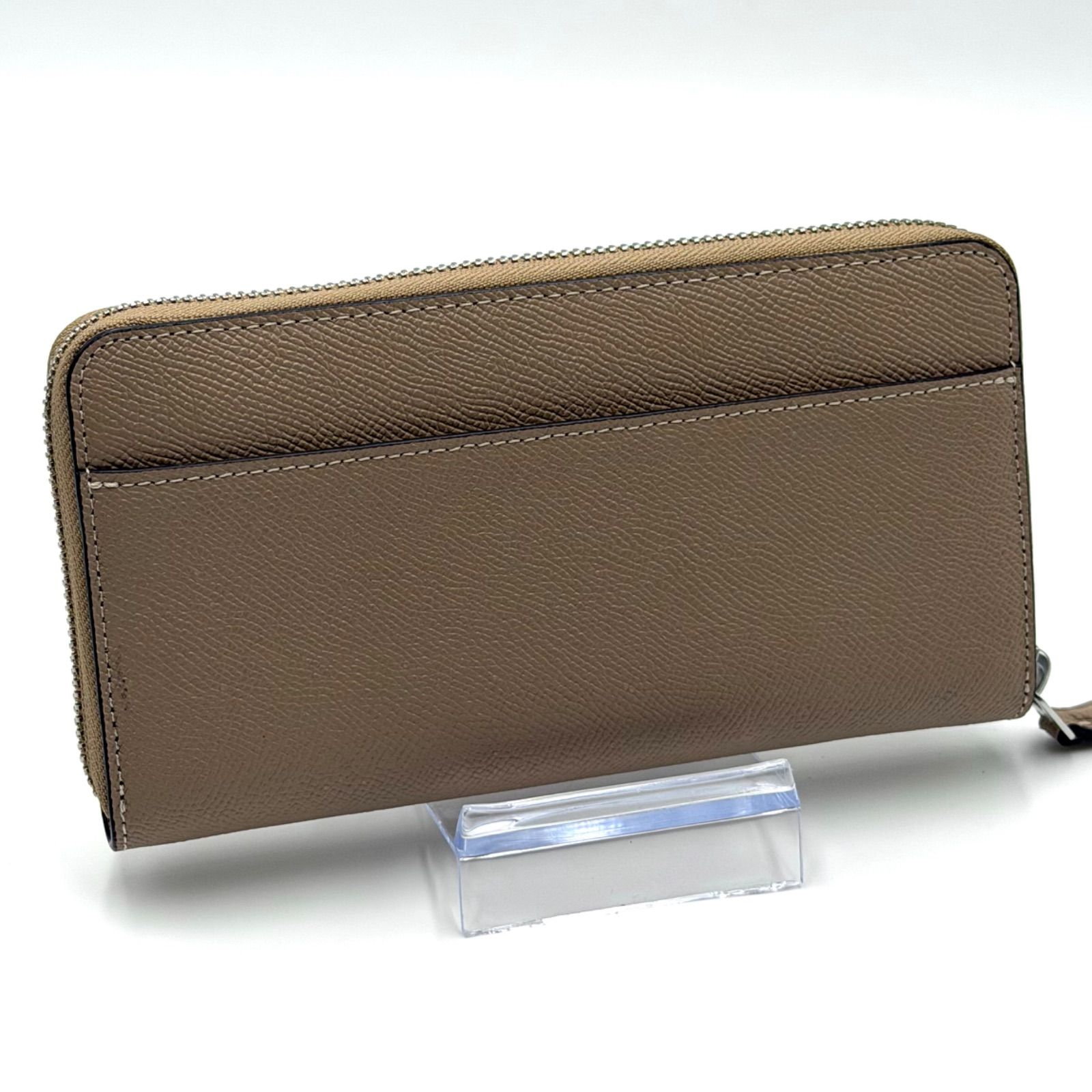 コーチ COACH アコーディオン ジップウォレット ラウンドファスナー 長 