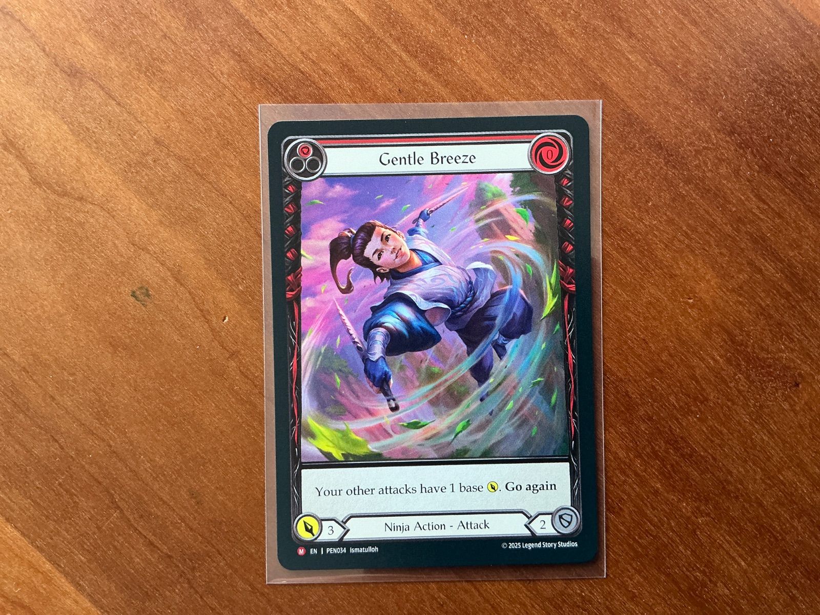 FAB PEN Gentle Breeze 軽風 RF EA 英語版 Flesh and Blood - メルカリ