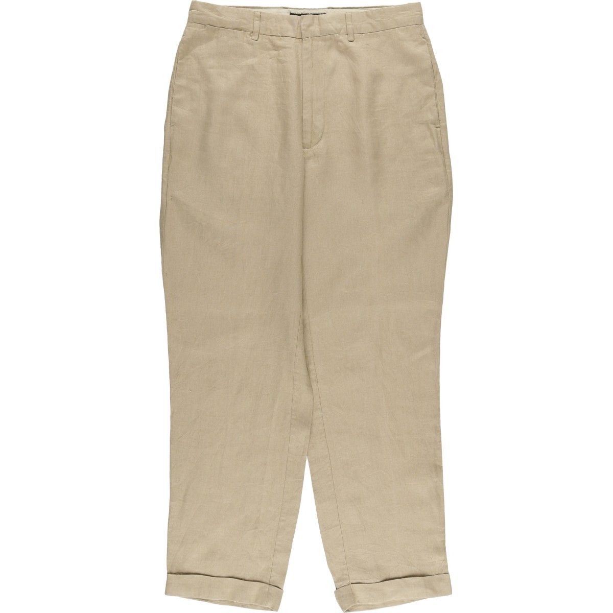 (古着)90〜00s banana republic ワイドリネンスラックス 古着 バナナリパブリック BANANA REPUBLIC リネンパンツ スラックス