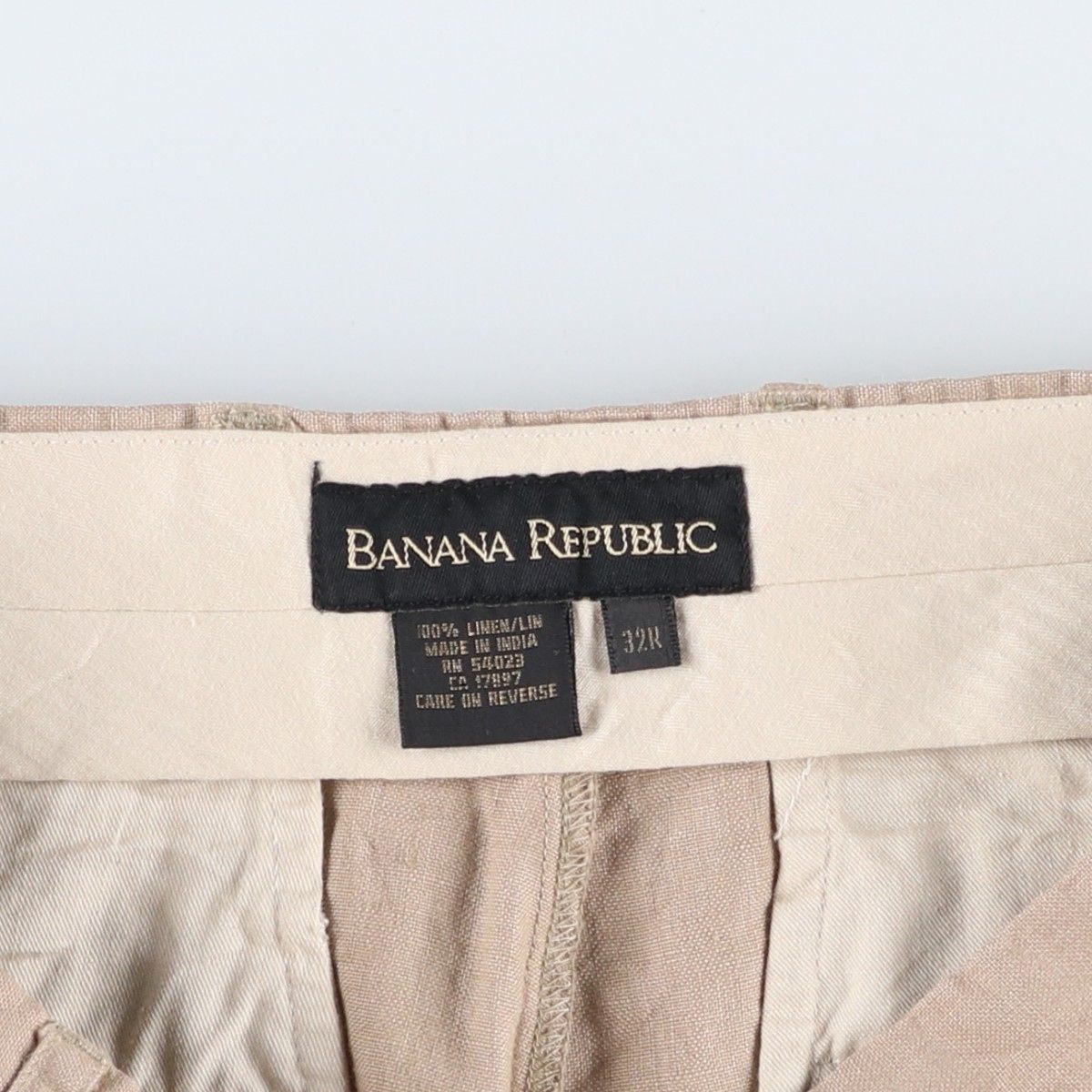 古着 バナナリパブリック BANANA REPUBLIC リネンパンツ スラックス