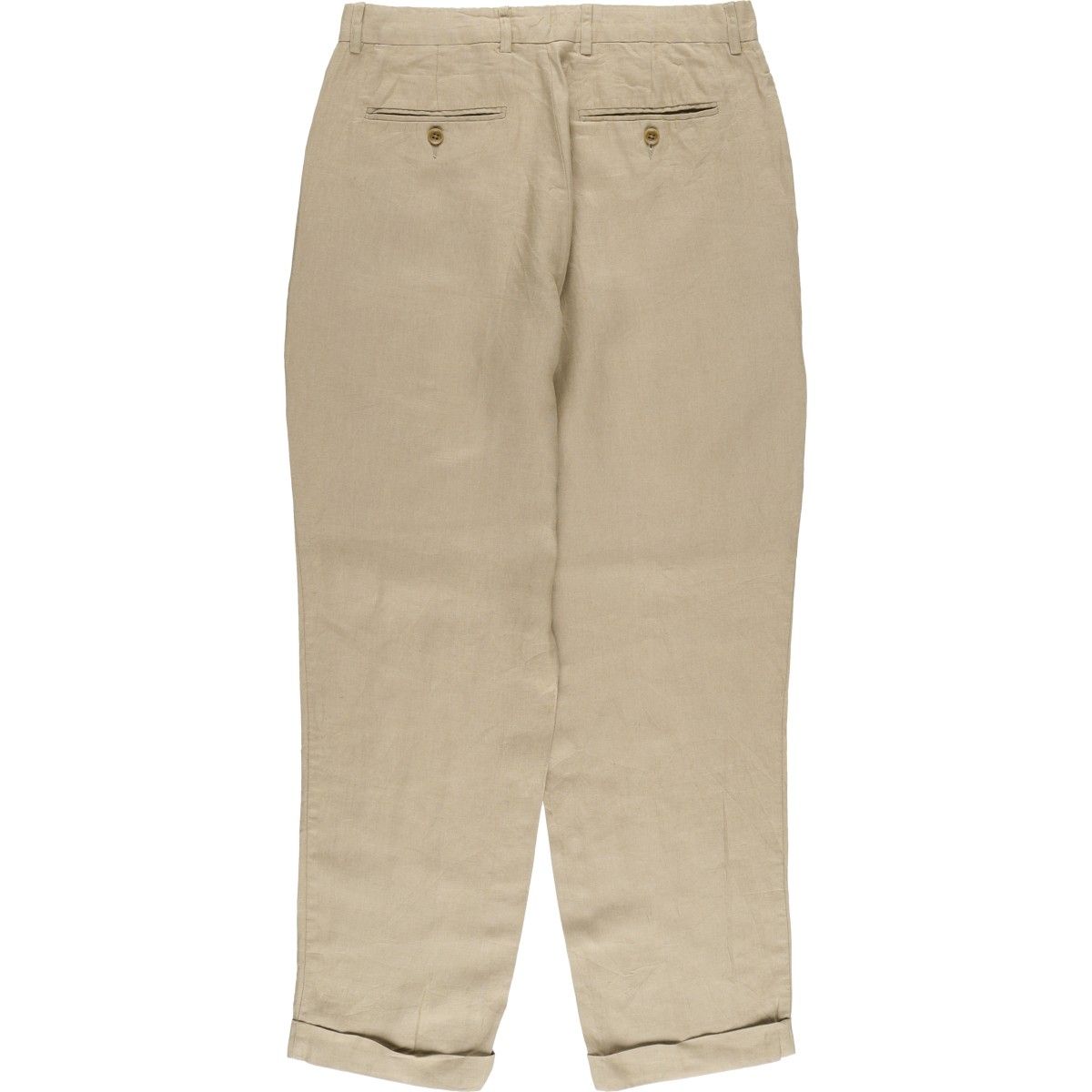 90s バナナリパブリック リネン バギースラックス リネンパンツ ヴィンテージ 古着 バナナリパブリック BANANA REPUBLIC リネンパンツ スラックス