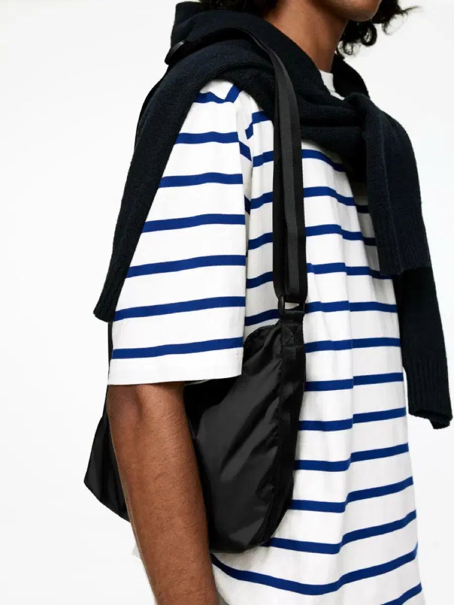 ARKET パッカブル スモール メッセンジャー バッグ ブラック 新品