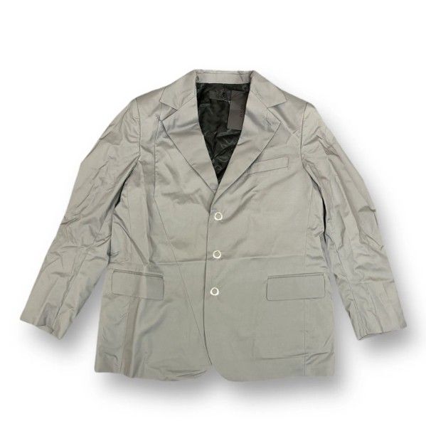 未使用 SHOOP 24SS  PETAL BLAZER  ブレザー 3Bナイロンテーラードジャケット シュープ SHSS24001 グレー L （75620A） 未使用 SHOOP 24SS PETAL BLAZER ブレザー 3Bナイロンテーラード
