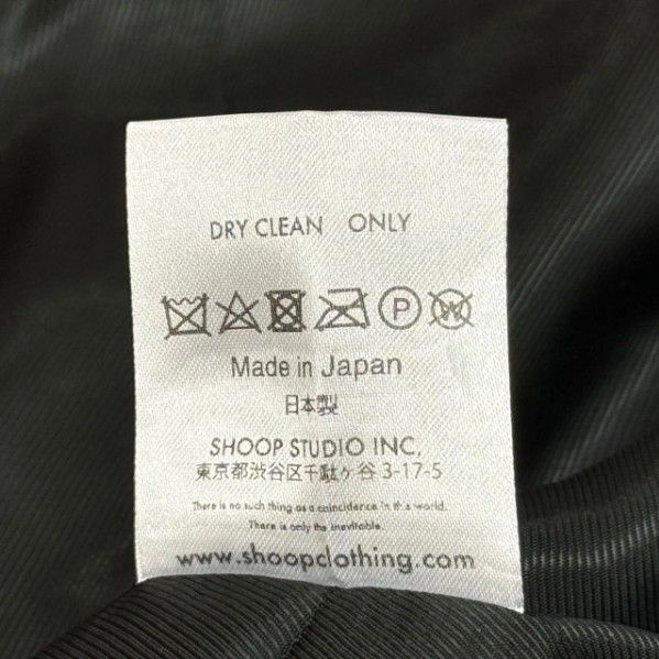未使用 SHOOP 24SS  PETAL BLAZER  ブレザー 3Bナイロンテーラードジャケット シュープ SHSS24001 グレー L （75620A） 未使用 SHOOP 24SS PETAL BLAZER ブレザー 3Bナイロンテーラード
