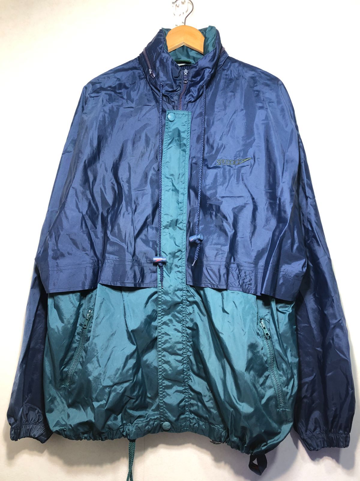 タグ付！90's Atlanta Olympic Nylon Jacket 012041 SPEEDO アトランタオリンピック ナイロン ジップ ジャケット