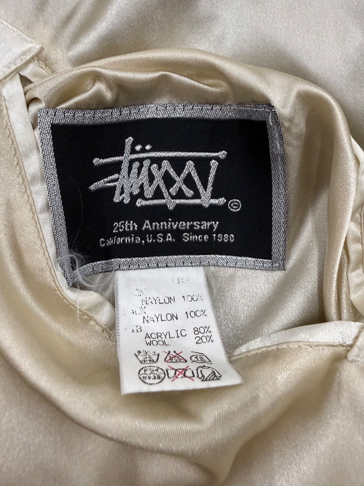 STUSSY ステューシー 25周年記念 スカジャン スーベニア ジャケット