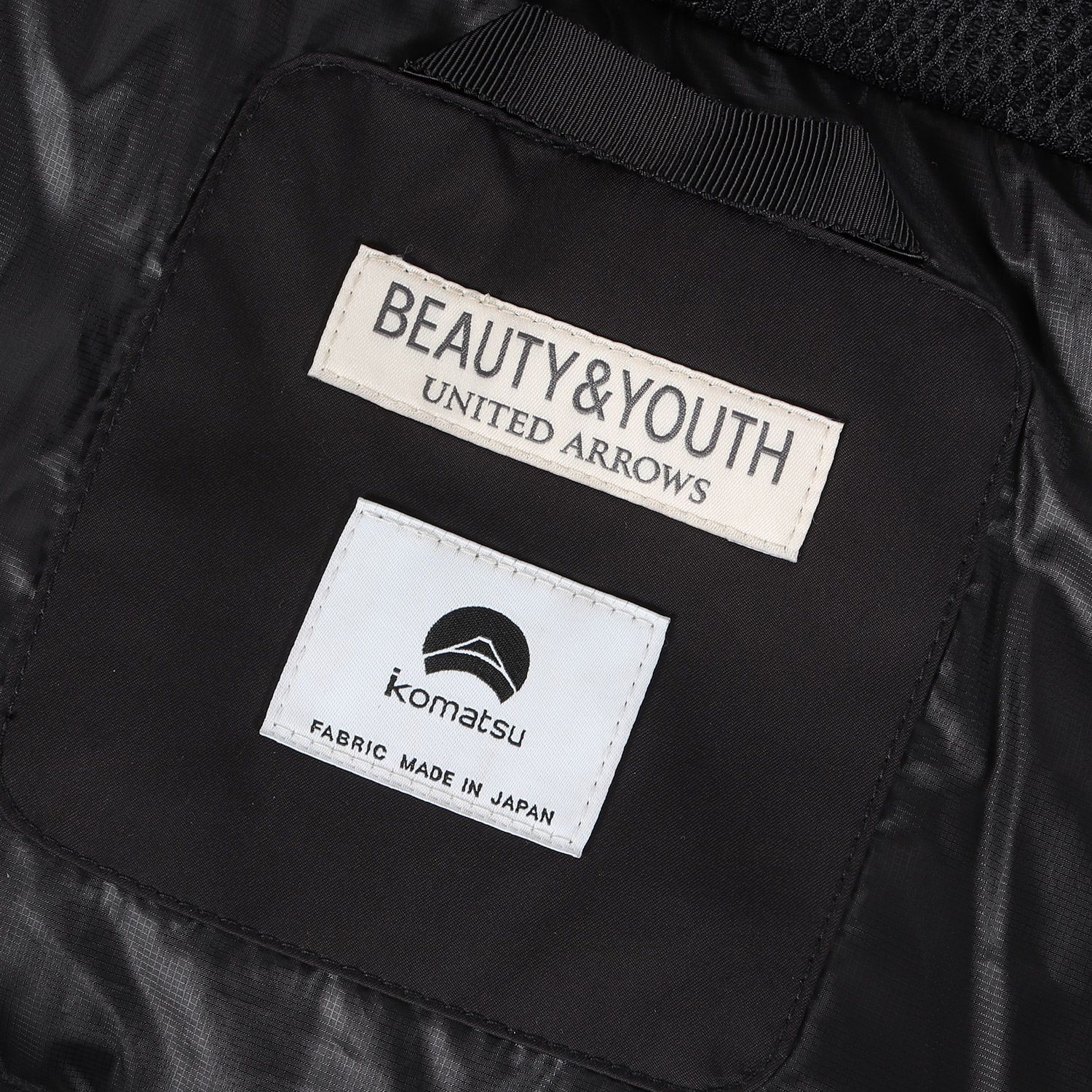 新品同様】BEAUTY&YOUTH ビューティアンドユース ジャケット ブラック 