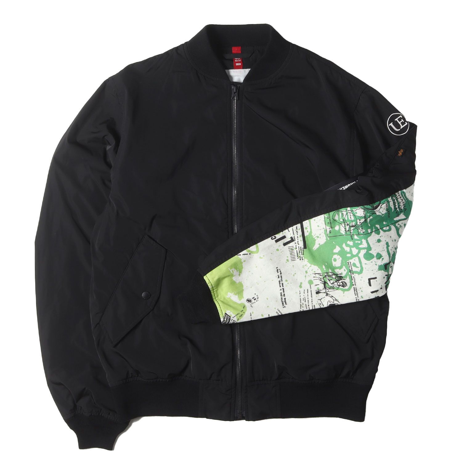 美品】UNIFORM EXPERIMENT ジャケット ブラック 4 | 21SS fragment