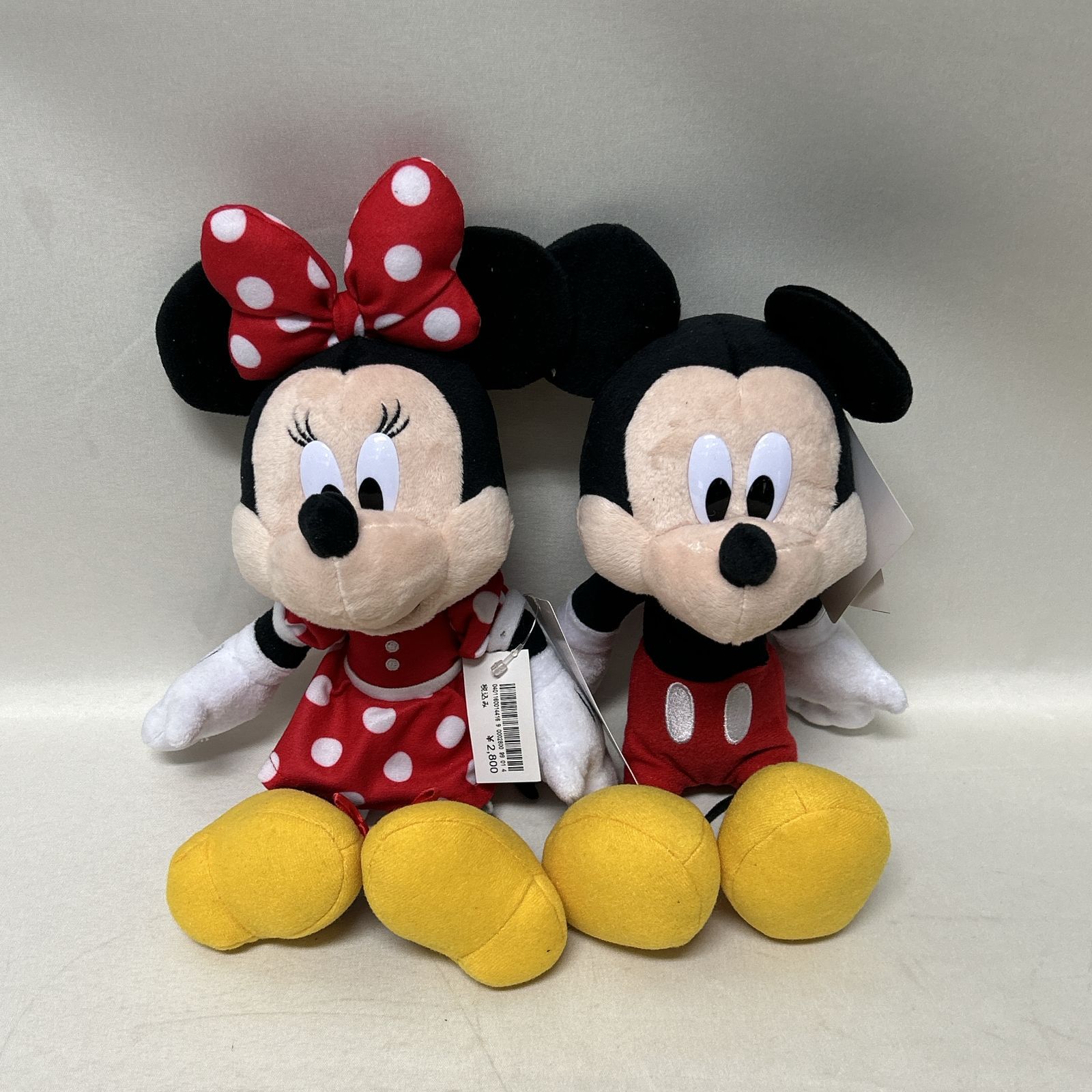 浜館30-1330] 東京ディズニーリゾート ミッキー・ミニー ぬいぐるみ 