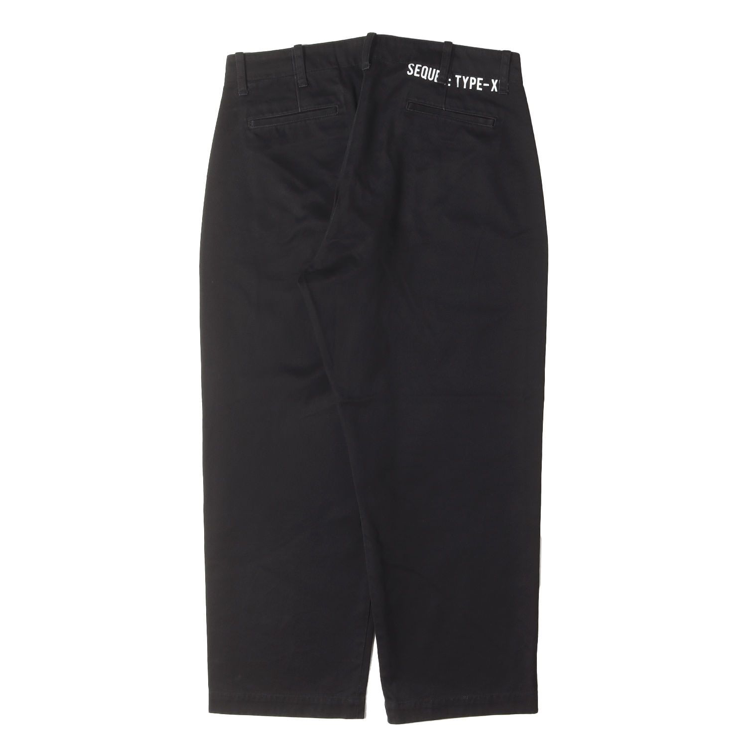 SEQUEL シークエル パンツ ブラック 黒 サイズ:L | 23SS ワイド 