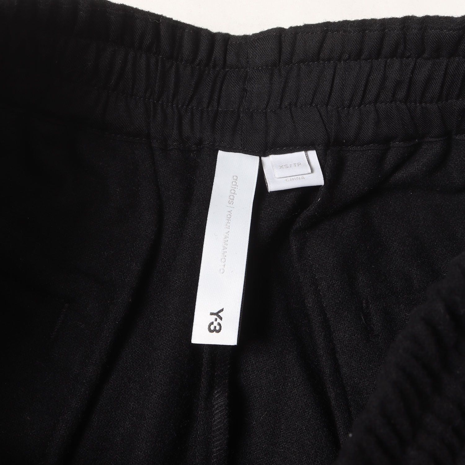 Y-3 ワイスリー パンツ ブラック 黒 サイズ:XS | 21AW ウール