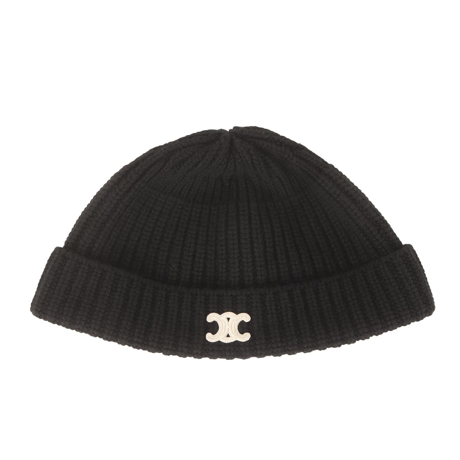 美品】CELINE セリーヌ ニットキャップ | 25AW 現行モデル トリオンフ