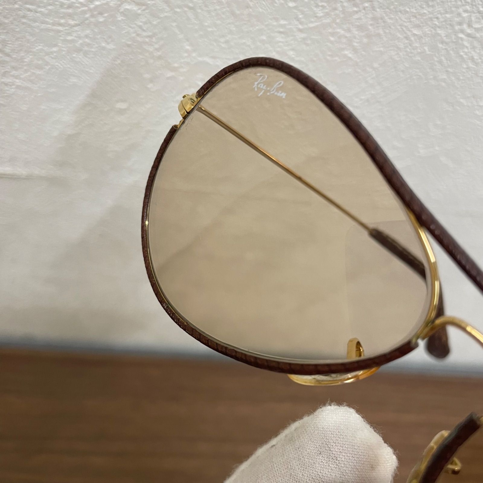◎【希少】Ray-Banレイバン B&L ボシュロム レザーズ ティアドロップ