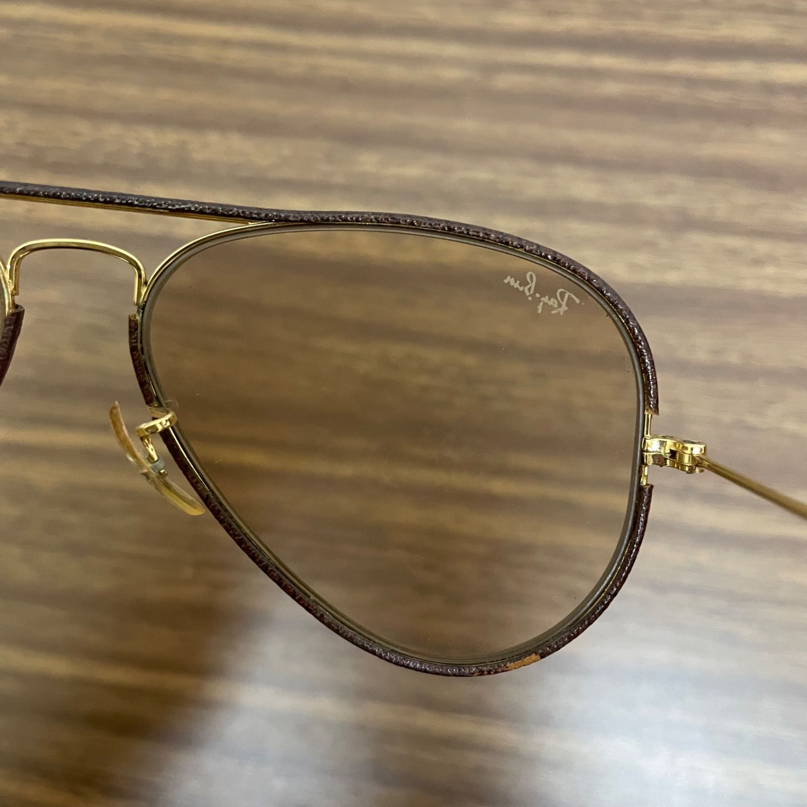 ◎【希少】Ray-Banレイバン B&L ボシュロム レザーズ ティアドロップ