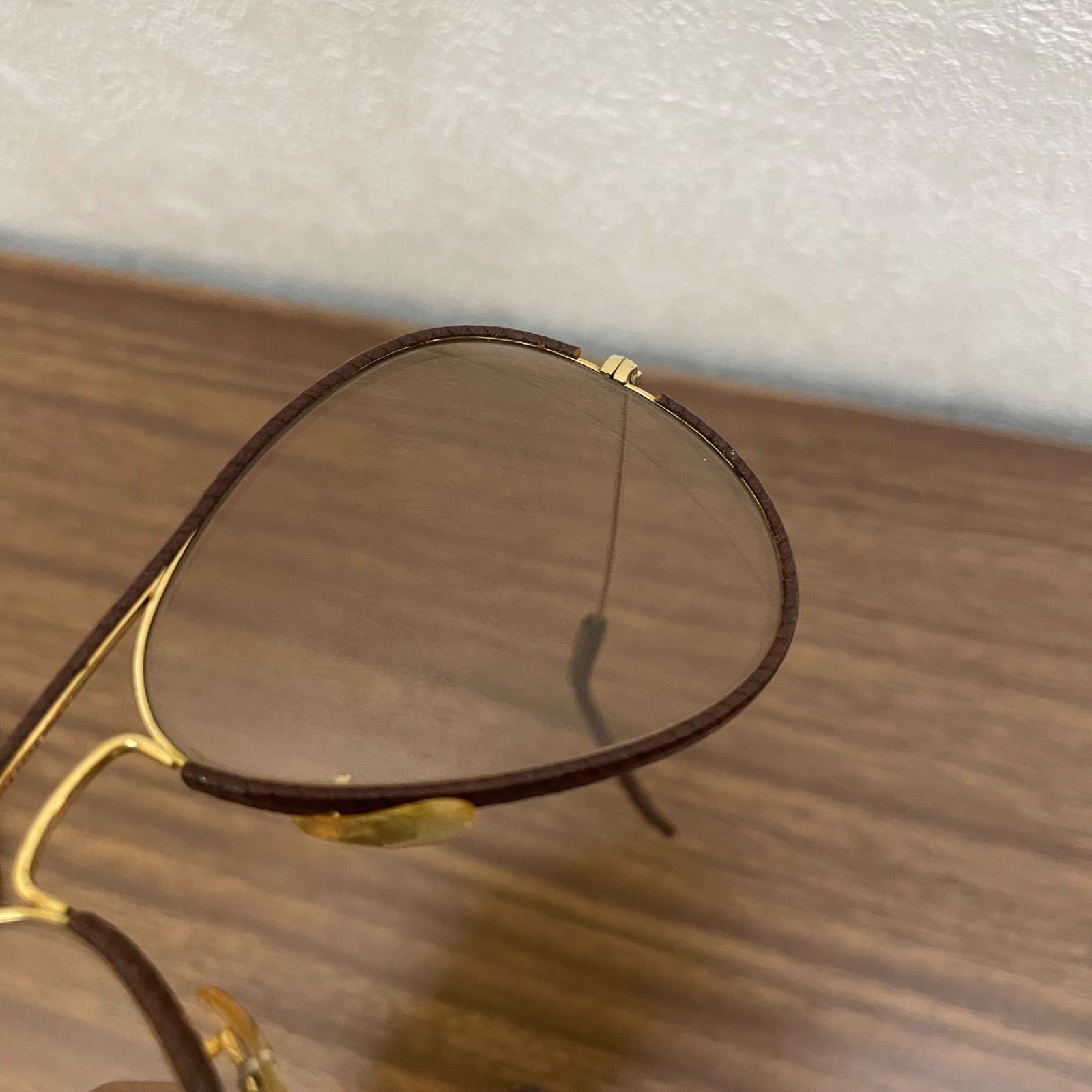 ◎【希少】Ray-Banレイバン B&L ボシュロム レザーズ ティアドロップ