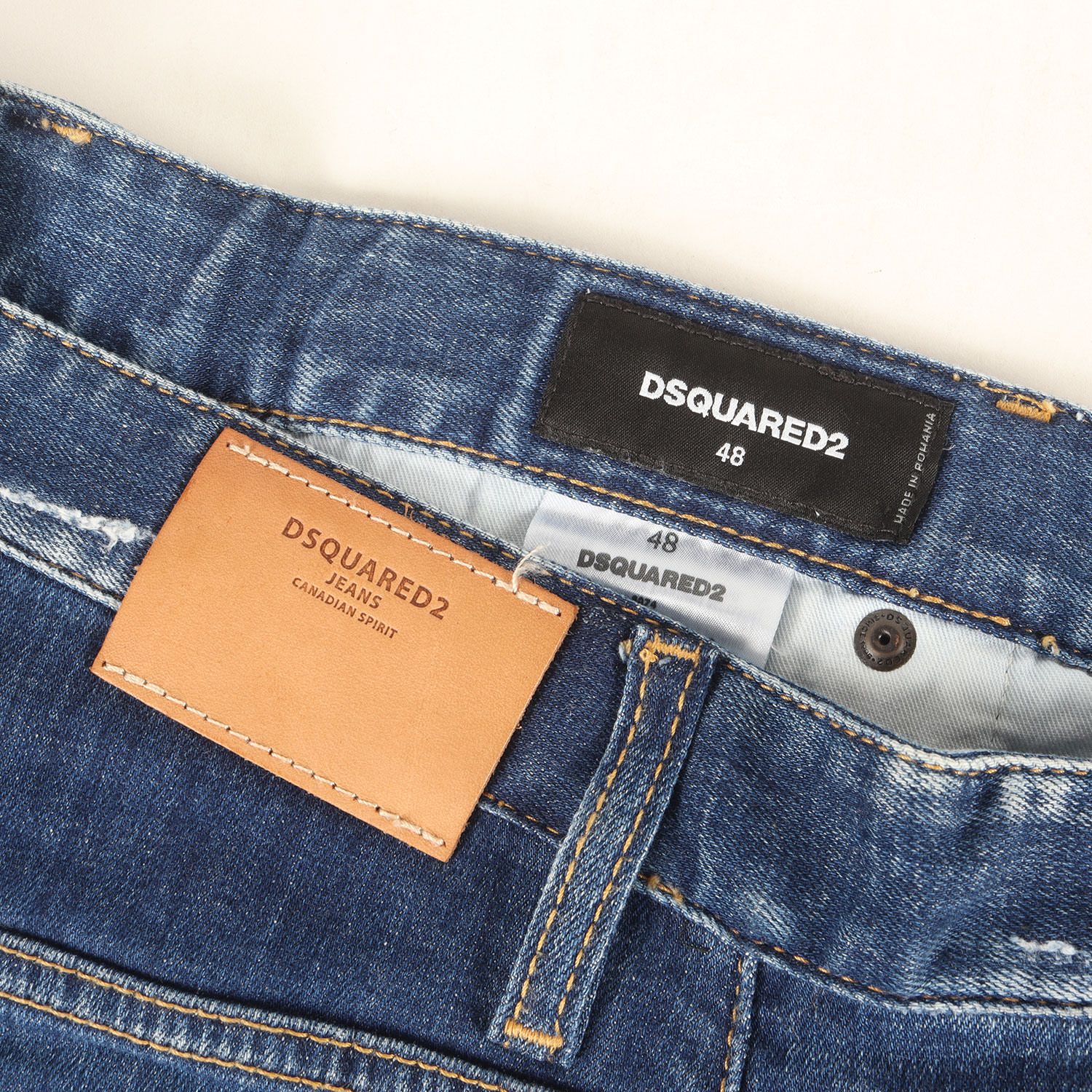 DSQUARED2 ディースクエアード パンツ インディゴ サイズ:48 | 23SS 