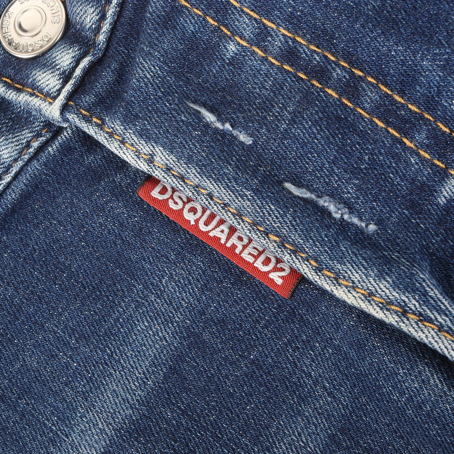 中古・古着通販】DSQUARED2 (ディースクエアード) スキニーデニム 