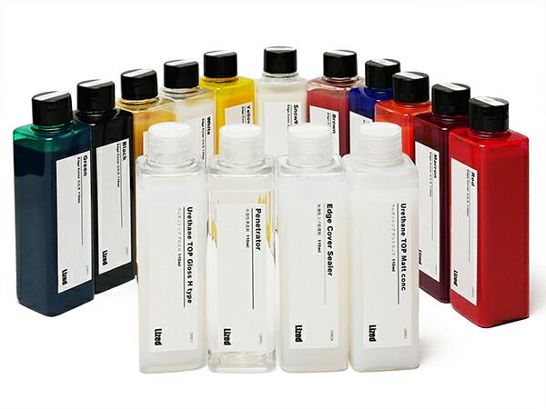 【Lized】Coloring Box PIGMENT（コバ着色と吟面顔料仕上げセット） 染料 溶剤 接着剤 スターターセット レザークラフトぱれっと