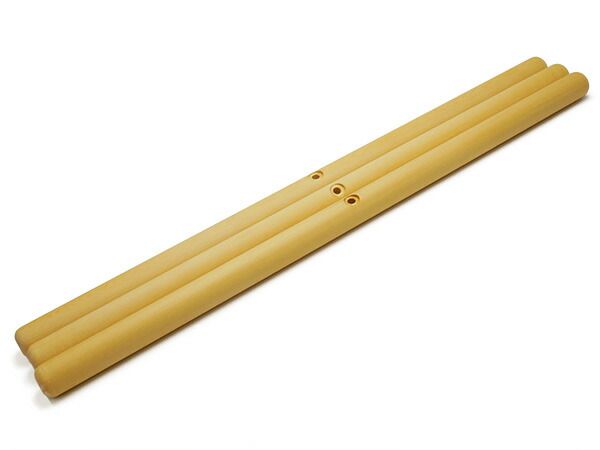 ハンティングチェア用ウッド 太 ロング ナチュラル φ30mm×65cm 3本1セット 副資材 ハンティングチェア用ウッド レザークラフトぱれっと
